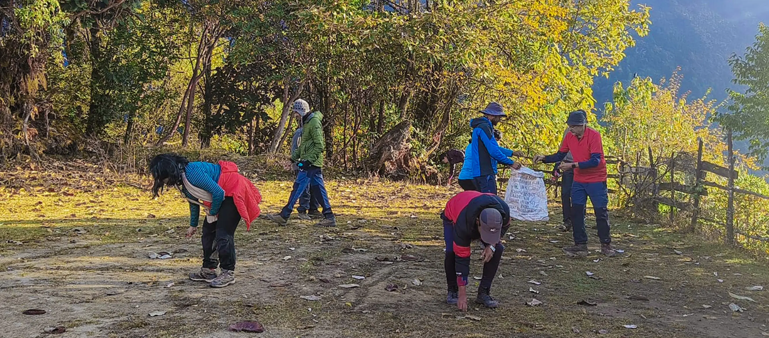 Cleanup on trail