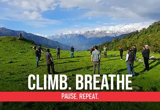 Climb. Breathe. Pause. Repeat.