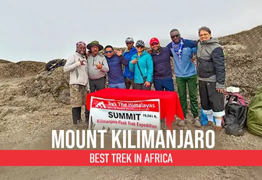 Trekker’s Experience on Mount Kilimanjaro with Trek The Himalayas