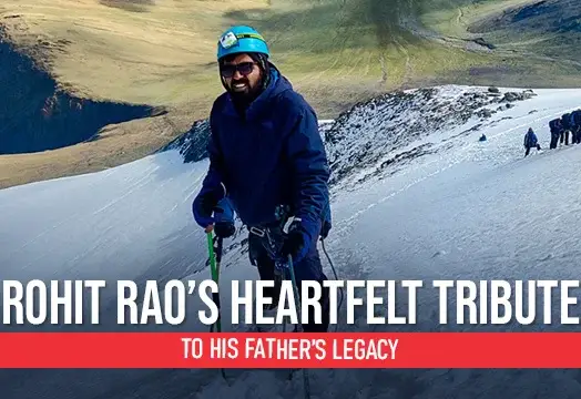 Rohit Rao’s Heartfelt Tribute to His Father’s Legacy