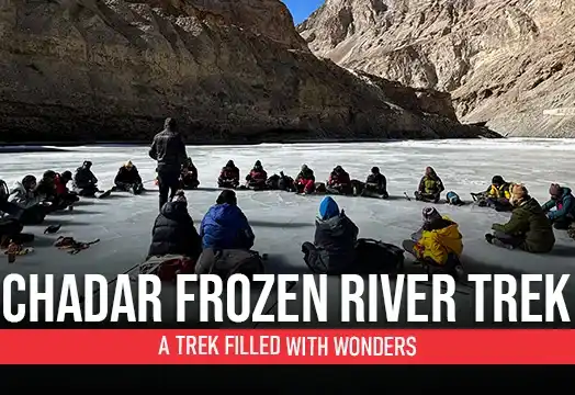 chadar trek in ladakh - Trek The Himalayas