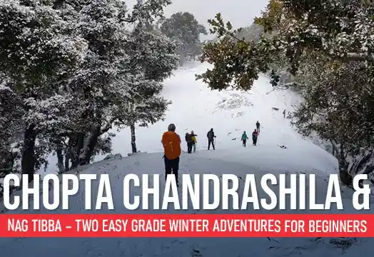 Chopta Chandrashila & Nag Tibba – Two Easy Grade Winter Adventures for Beginners