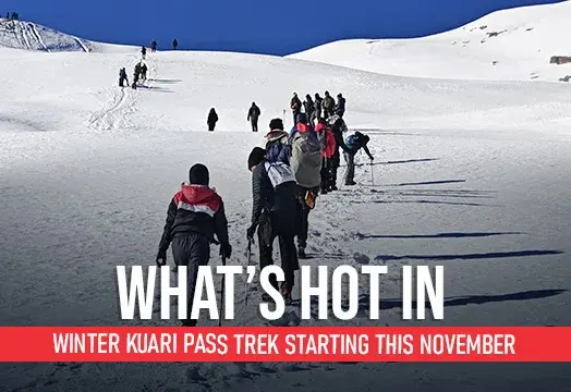 What’s Hot in Winter Kuari Pass Trek Starting this November