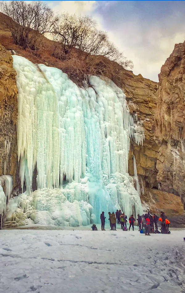 Chadar Trek Frozen River