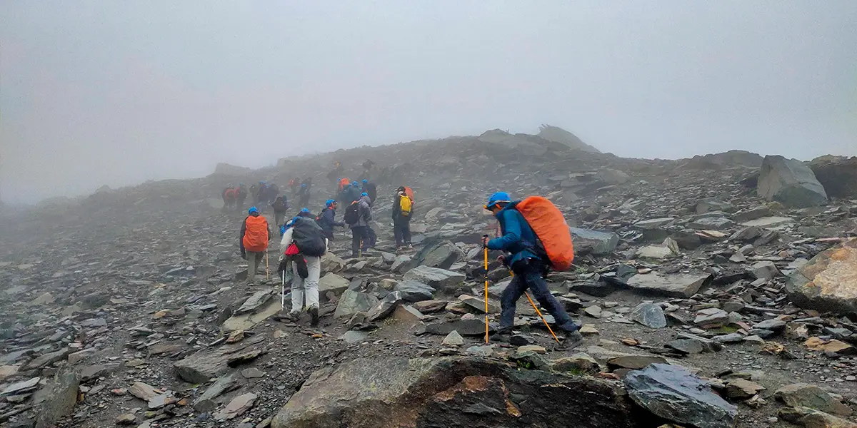 Use Trekking Poles- monsoon trekking tips