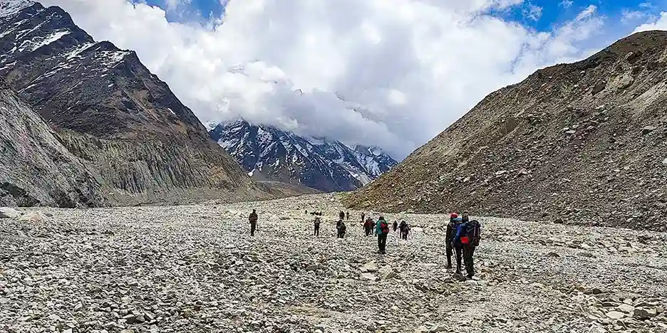 Season first batch submitted- Gaumukh Tapovan Trek