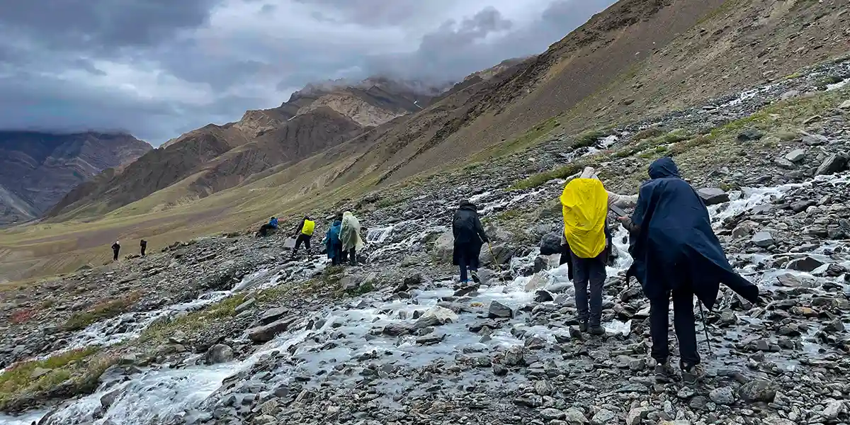 Check for landslide prone Areas- monsoon trekking tips