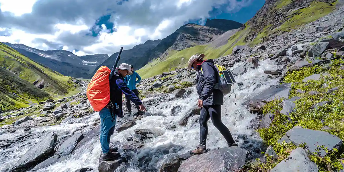 Select Waterproof Footwear- monsoon trekking tips