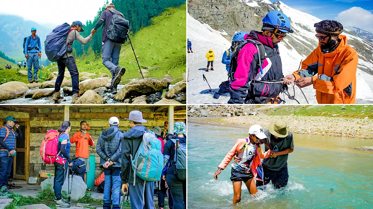 Image shows about the safety provided by Trek The Himalayas