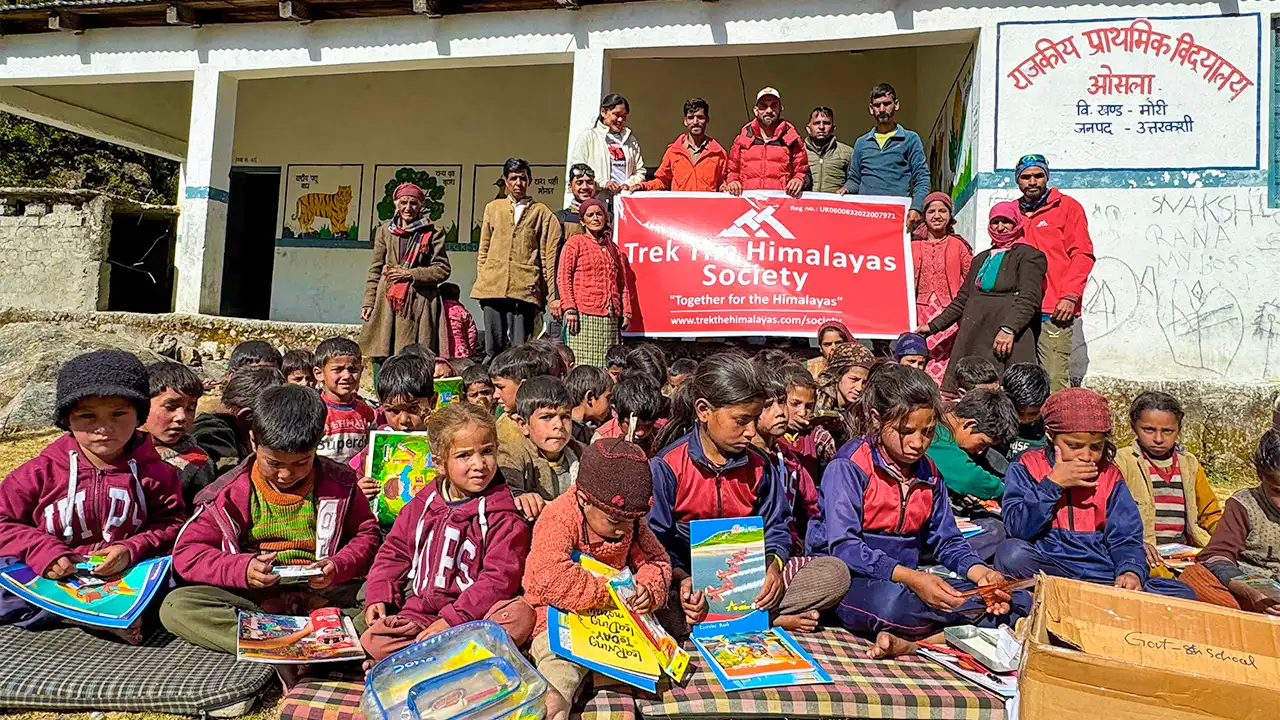 Trek The Himalayas support for hope for a brighter tomorrow